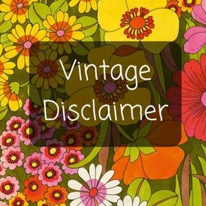 Vintage Disclaimer 🌻